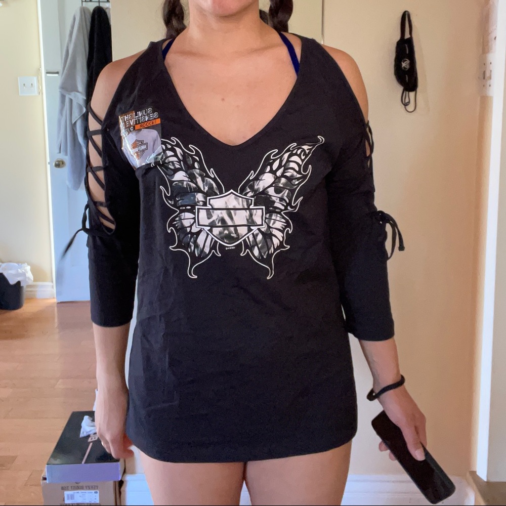Harley Davidson Black Shirt